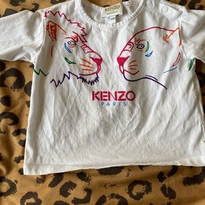 Kenzo toddler girl shirt size 2T